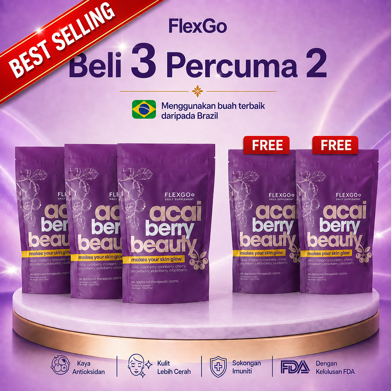 Beli 3 Percuma 2